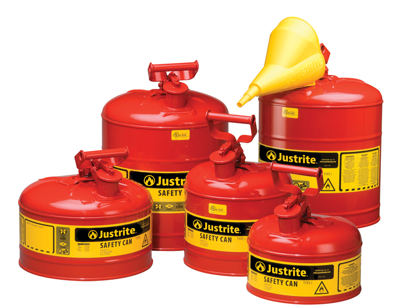 SAFETY CAN & CABINET IMAGE 5-TYPE 1 CAN GROUP